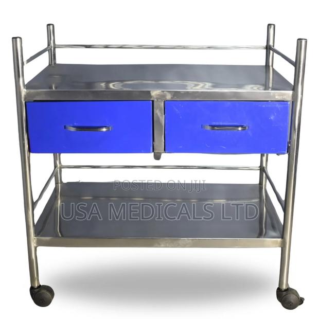 Medicine Trolley With 2 Drawers · Photo 1
