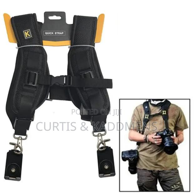 Camera Dual Quick Strap Fabric Type Double · Photo 1