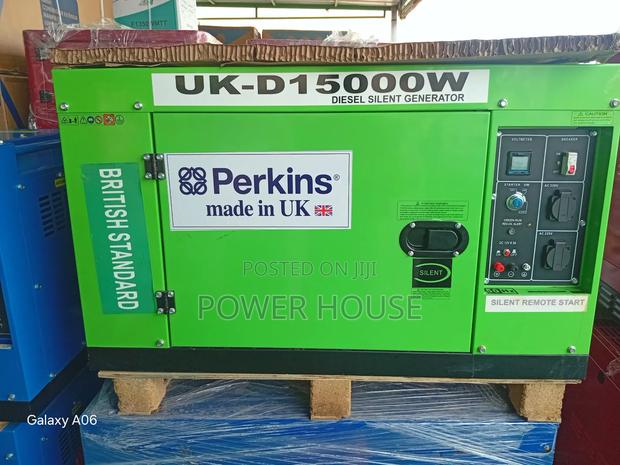 Perkins 15kva Silent Diesel Generator With Remote Start · Photo 1