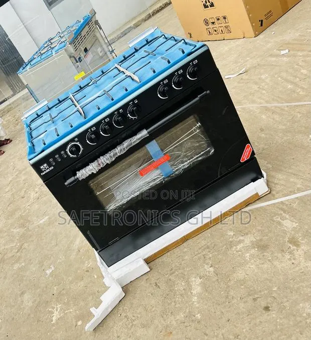 Grab Original Nasco 60x90 Black 5 Gas Cooker · Photo 1