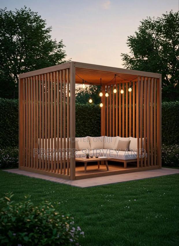 Modern Wooden Pergola · Photo 3
