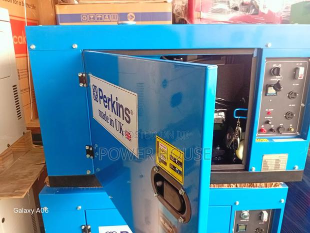 Perkins 15kva Generator With Soundproof Protective Enclosure · Photo 1