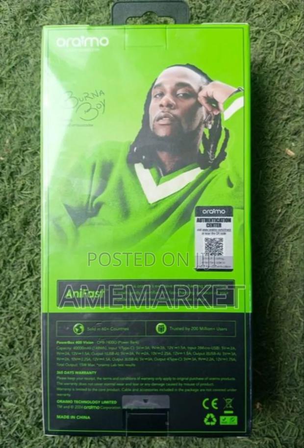 Oraimo Powerbox 400 Vision 40000mah 22.5w Power Bank · Photo 3