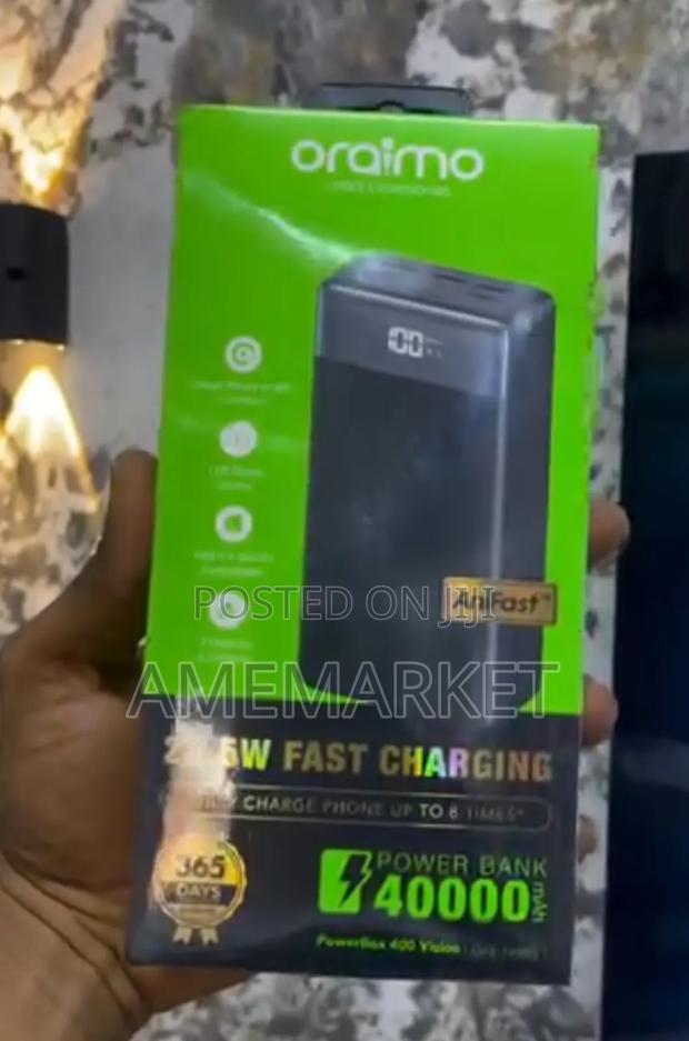 Oraimo Powerbox 400 Vision 40000mah 22.5w Power Bank · Photo 4