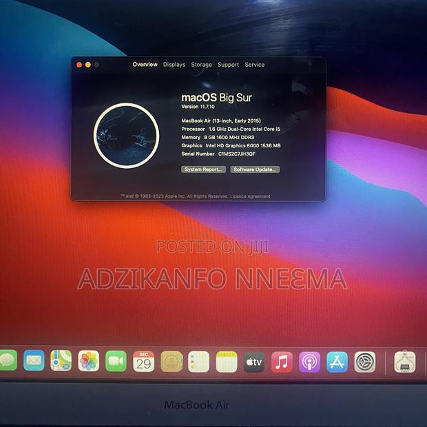 Laptop Apple MacBook Air 2015 8GB Intel Core I5 SSD 250GB · Photo 3