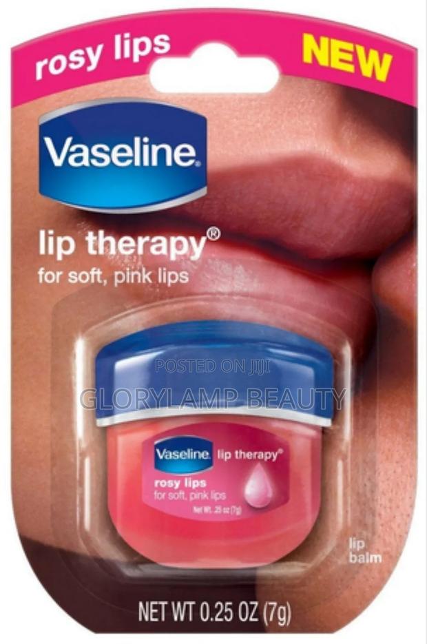 Vaseline Lip Therapy Rosy Lips – 7g Mini Balm for Soft, Pink Lips · Photo 1
