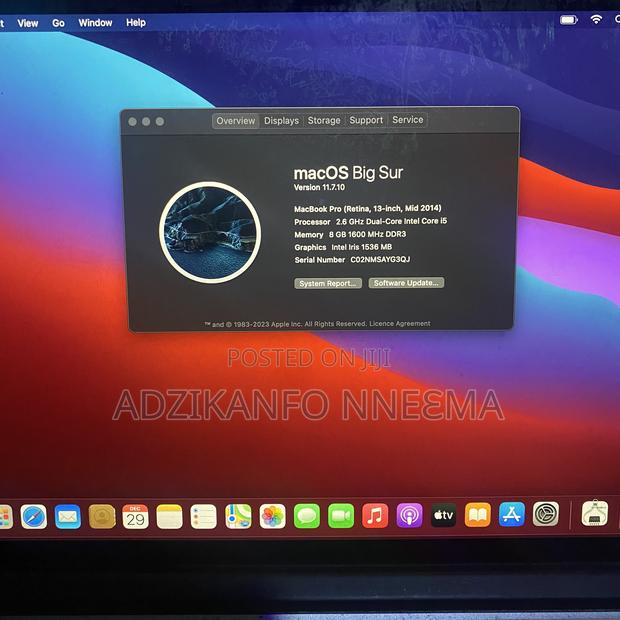 Laptop Apple MacBook Pro 2014 8GB Intel Core I5 SSD 250GB · Photo 3