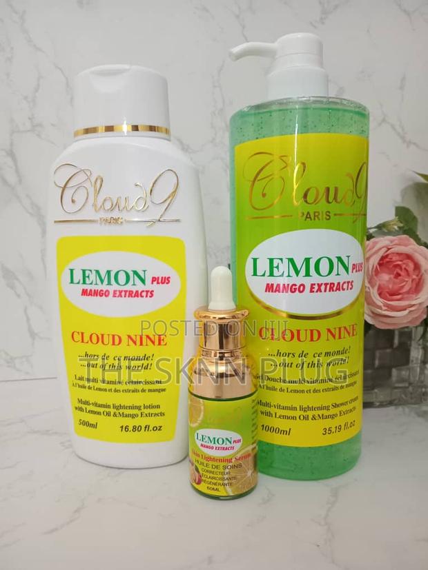 Cloud 9 Lemon and Carrot Lotion, Shower Gel and Serum · Photo 1