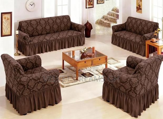 Quality Sofa Cover Set That Protects and Beautifies Your Space. · Photo 1