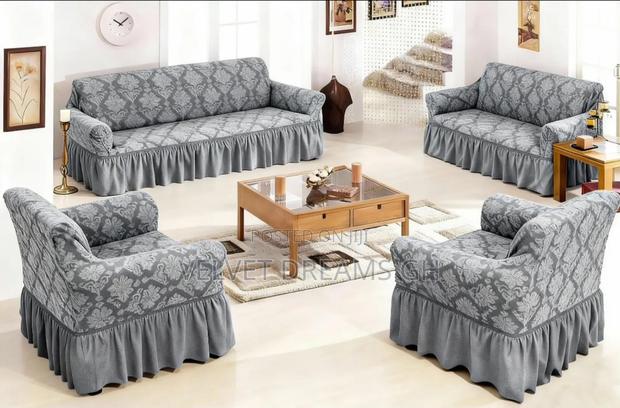 Quality Sofa Cover Set That Protects and Beautifies Your Space. · Photo 3