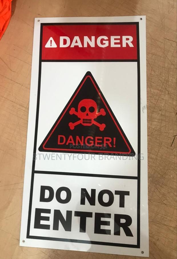 Metal Signs (On Aluminium Metallic Plate) · Photo 2