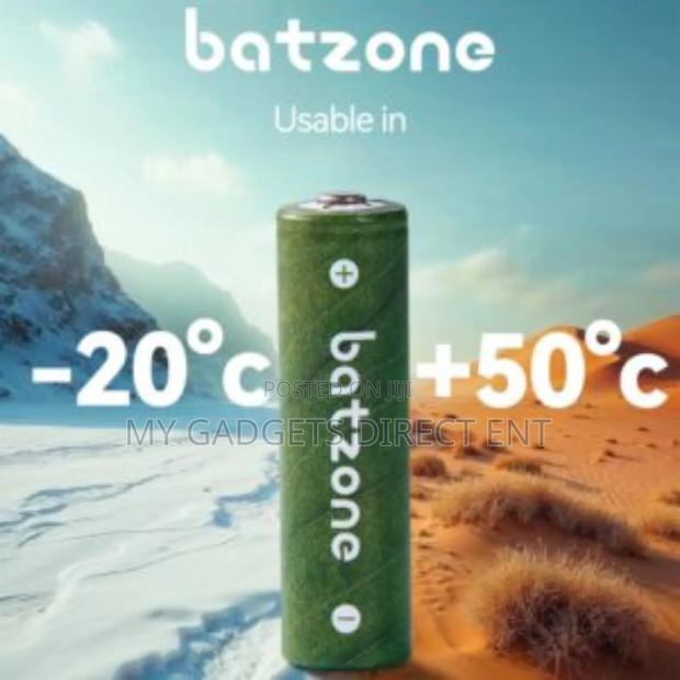 Batzone Ni-Mh 2.0 Rechargeable Battery Aa 2500 4pcs · Photo 3