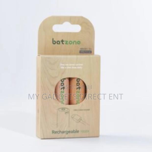 Batzone Usb-C Li-Ion Rechargeable Battery 18650 7200mwh (2pcs) · Photo 1
