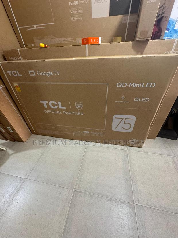 TCL 75" Smart Qd-Mini Led 75c6k HDR 10+ Gaming Google TV 2025 Model · Photo 1