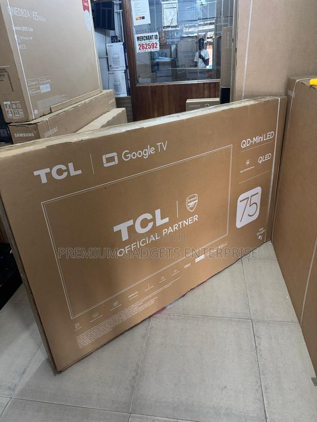 TCL 75c6k Television 75 Inch Smart TV Qd-Mini Led 144hz Dolby Atmos · Photo 1