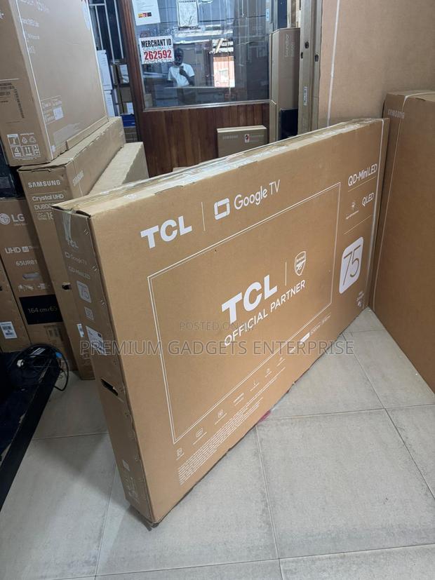 TCL 75c6k Television 75 Inch Smart TV Qd-Mini Led 144hz Dolby Atmos · Photo 2