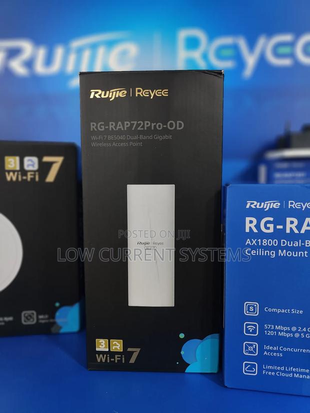Ruijie Wifi 7 Outdoor Access Point Rg-Rap72pro-Od 5011 MBPS · Photo 1