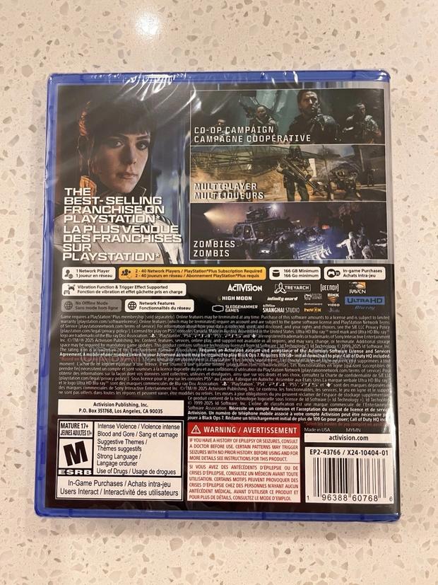Call of Duty Black Ops 7 Sealed · Photo 2