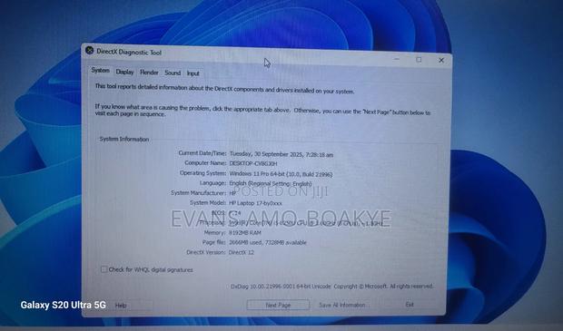 Laptop HP Pavilion 17 8GB Intel Core I5 SSD 256GB · Photo 5