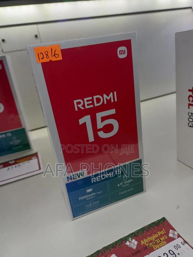 New Xiaomi Redmi 15 128 GB Black · Photo 2