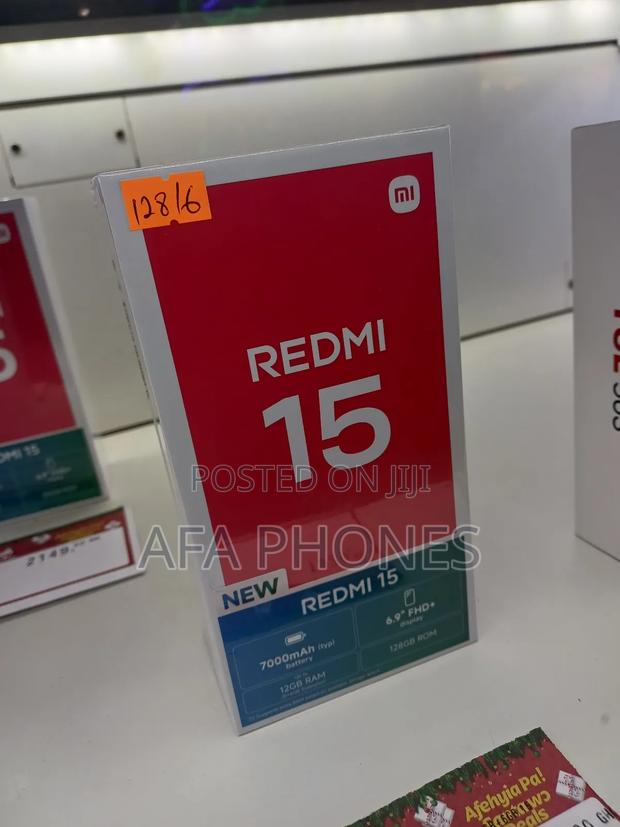 New Xiaomi Redmi 15 128 GB Black · Photo 1