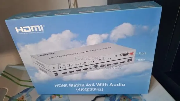 Hdmi Matrix 4*4 With Audio · Photo 1