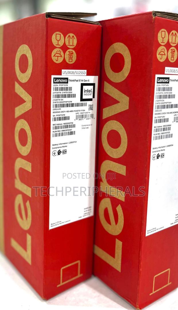 New Laptop Lenovo ThinkPad E14 Gen 6 8GB Intel Core Ultra 5 SSD 512GB · Photo 1