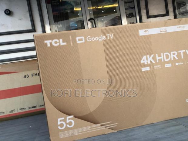 TCL 55-Inch Uhd Google Tv Edgeless Design Smart Display · Photo 1