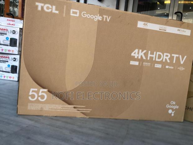 TCL 55” HDR Led Google Tv Premium Smart Home Screen · Photo 1