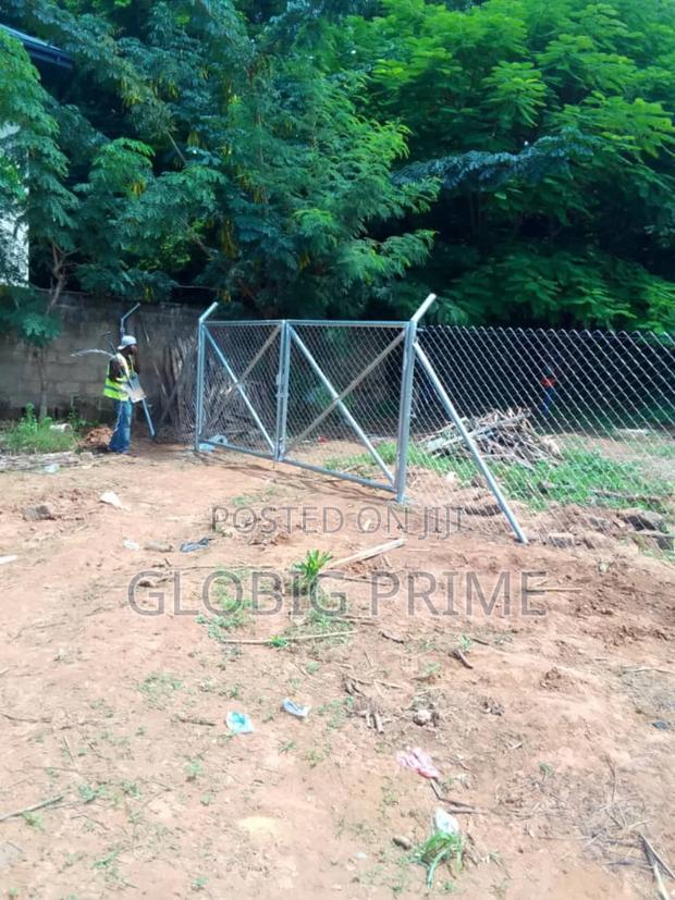 Land Fencing. Panel and Chain Link · Photo 4