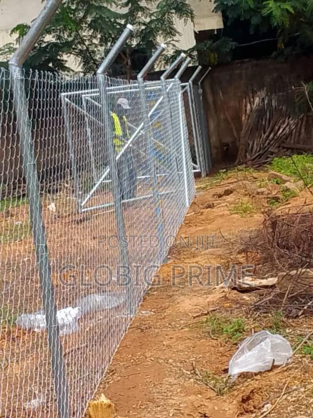 Land Fencing. Panel and Chain Link · Photo 6