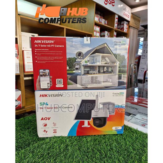 Hikvision Sp4 (Ds-2cfsp4/4g) 4mp 24/7 Solar 4g Pt Camera · Photo 2