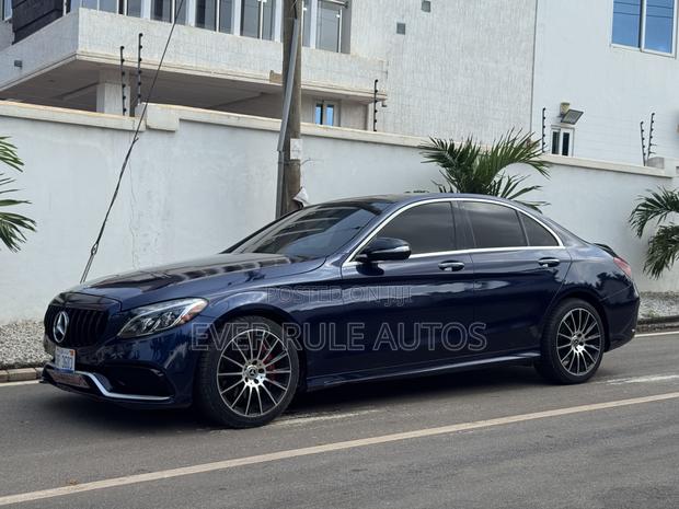 Mercedes-Benz C400 4Matic AWD Sedan (3.0L V6 7A) 2015 Blue · Photo 8
