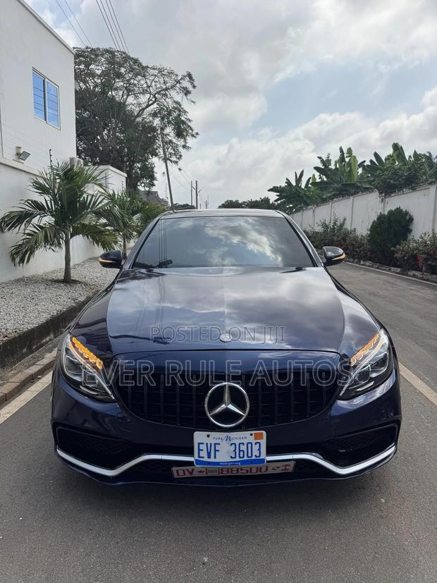 Mercedes-Benz C400 4Matic AWD Sedan (3.0L V6 7A) 2015 Blue