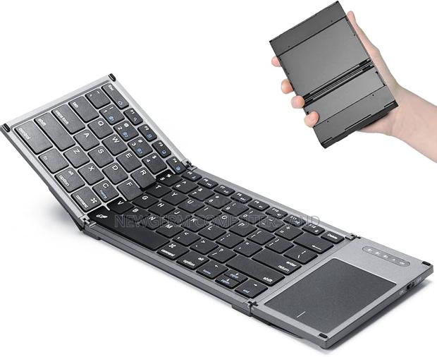 Foldable Bluetooth Keyboard With Touchpad Rechargeable · Photo 6