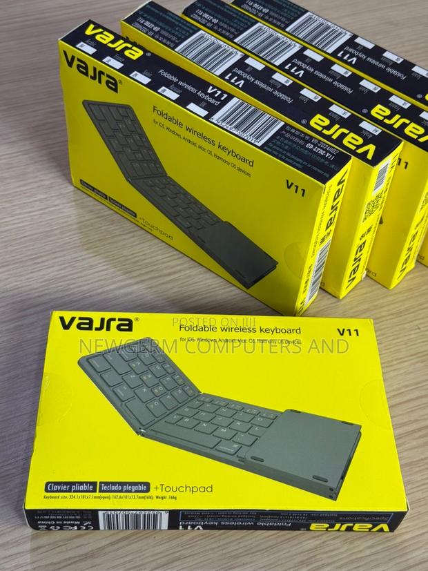 Foldable Bluetooth Keyboard With Touchpad Rechargeable · Photo 2