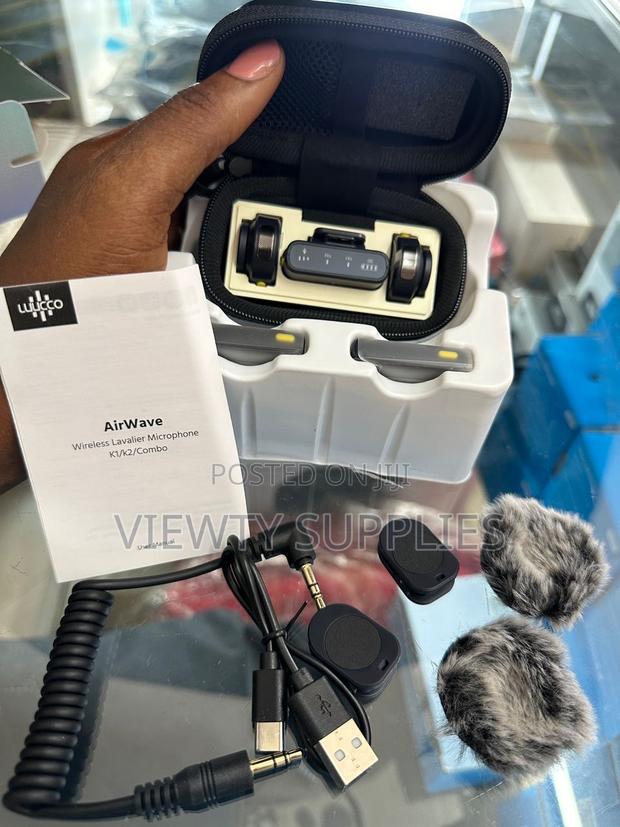 Combo 2- Users Wireless Lapel Mic for DSLR Camera, iPhone Android · Photo 3