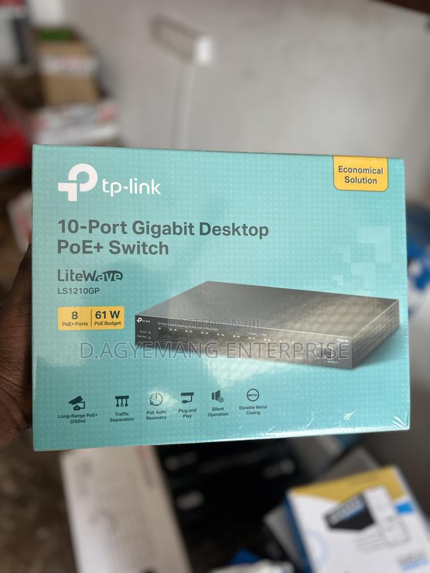 Tp Link 10 Port Gigabit Poe Switch · Photo 2