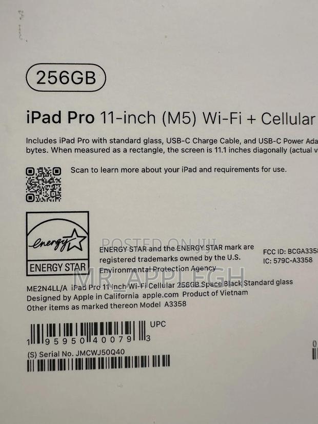 New Apple iPad Pro 11 (2025) 256 GB Black · Photo 2