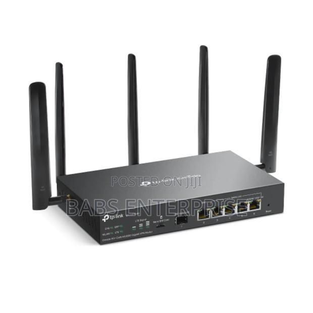 Tp-link Er706w-4g Omada 4g+ Cat6 Ax3000 Wi-fi 6 Gigabit Vpn Gateway · Photo 1