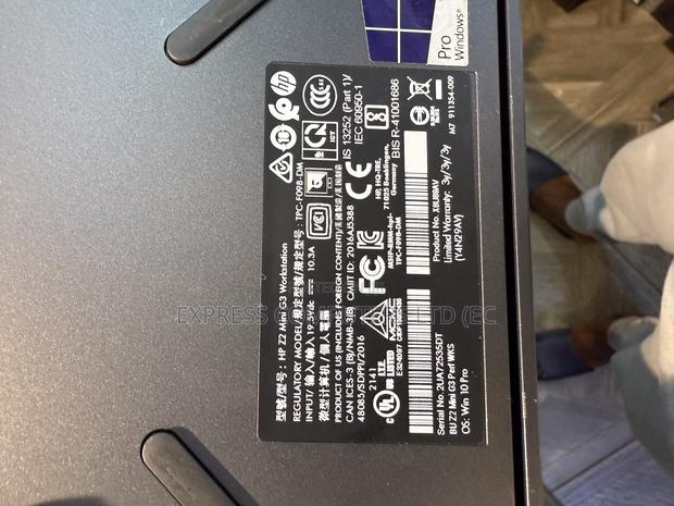 Desktop Computer HP Z2 G4 Mini 24GB Intel Core i7 SSHD (Hybrid) 512GB · Photo 4