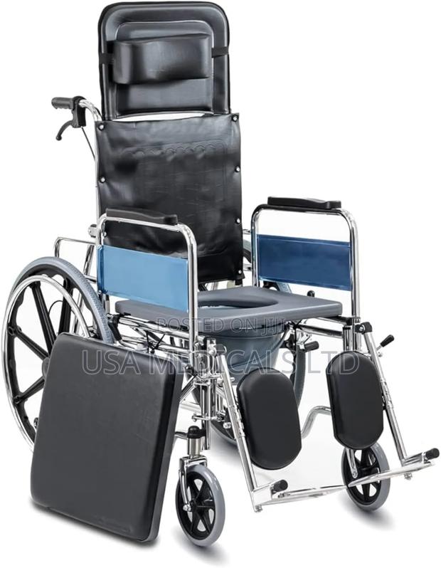 Abs Commode Wheelchair (Long Back Rest) · Photo 1