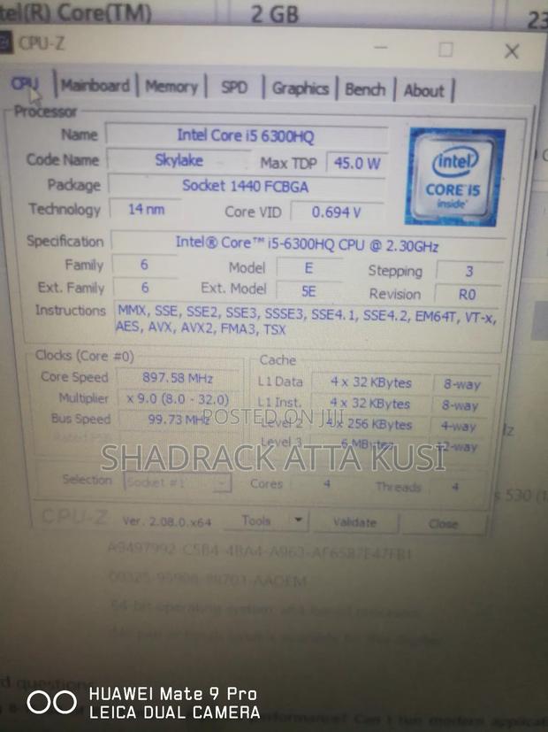 Laptop Asus GL552VX 8GB Intel Core i5 SSD 256GB · Photo 2