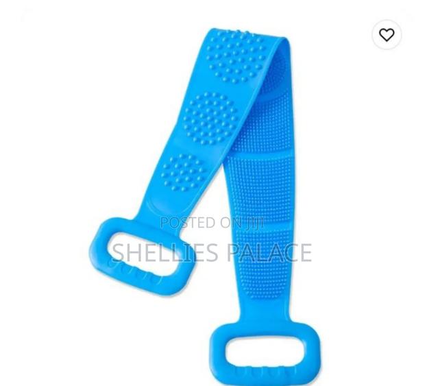 Body Wash Creative Double Sides Belt Silicone Scrubber · Photo 3