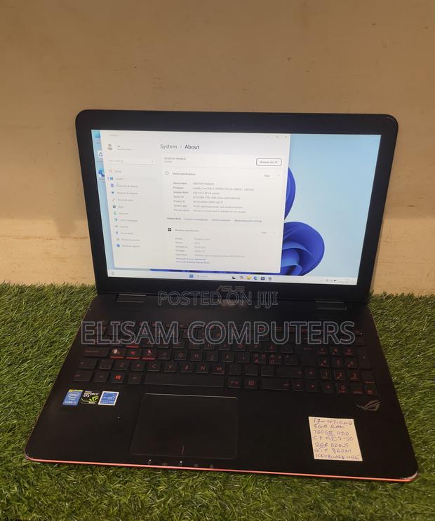 Laptop Asus G551JK 8GB Intel Core i7 SSD 256GB · Photo 3