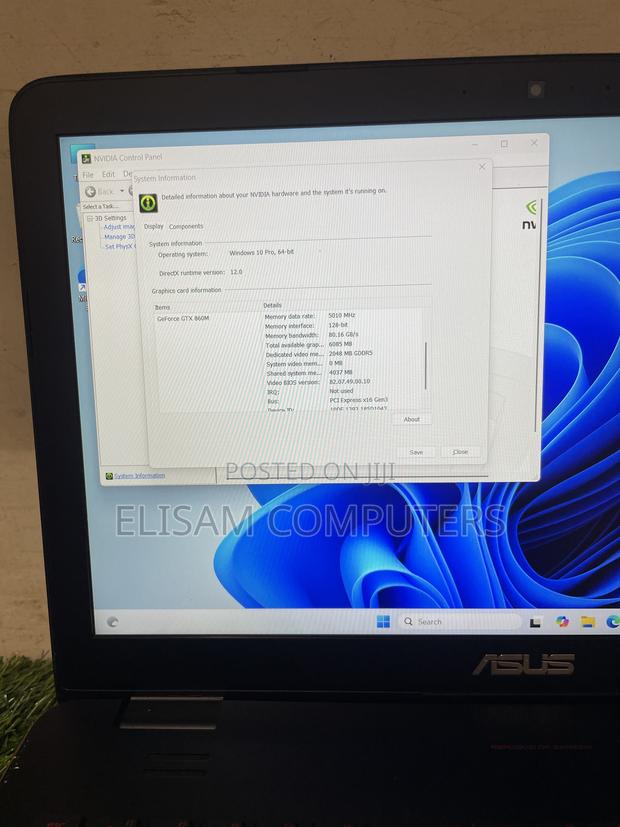 Laptop Asus G551JK 8GB Intel Core i7 SSD 256GB · Photo 5
