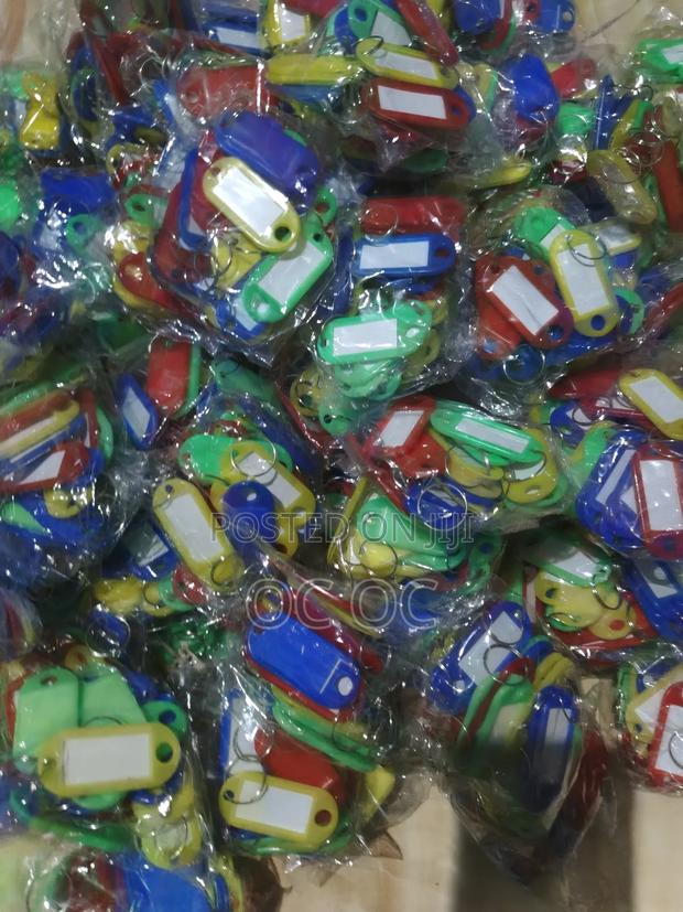 Plastic Key Tags And Key Rings, 40pieces · Photo 3
