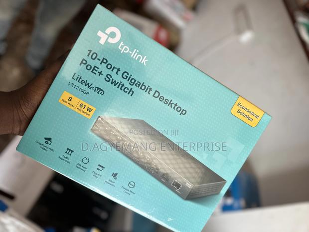 Tp Link 10 Port Gigabit Poe Switch · Photo 1