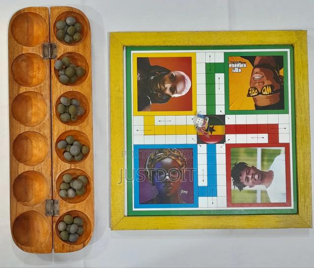 Oware + Ludo Games Package · Photo 1