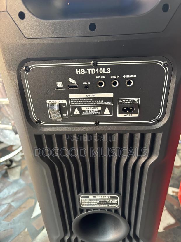 Jac 10”X2 Partybox Speaker · Photo 3